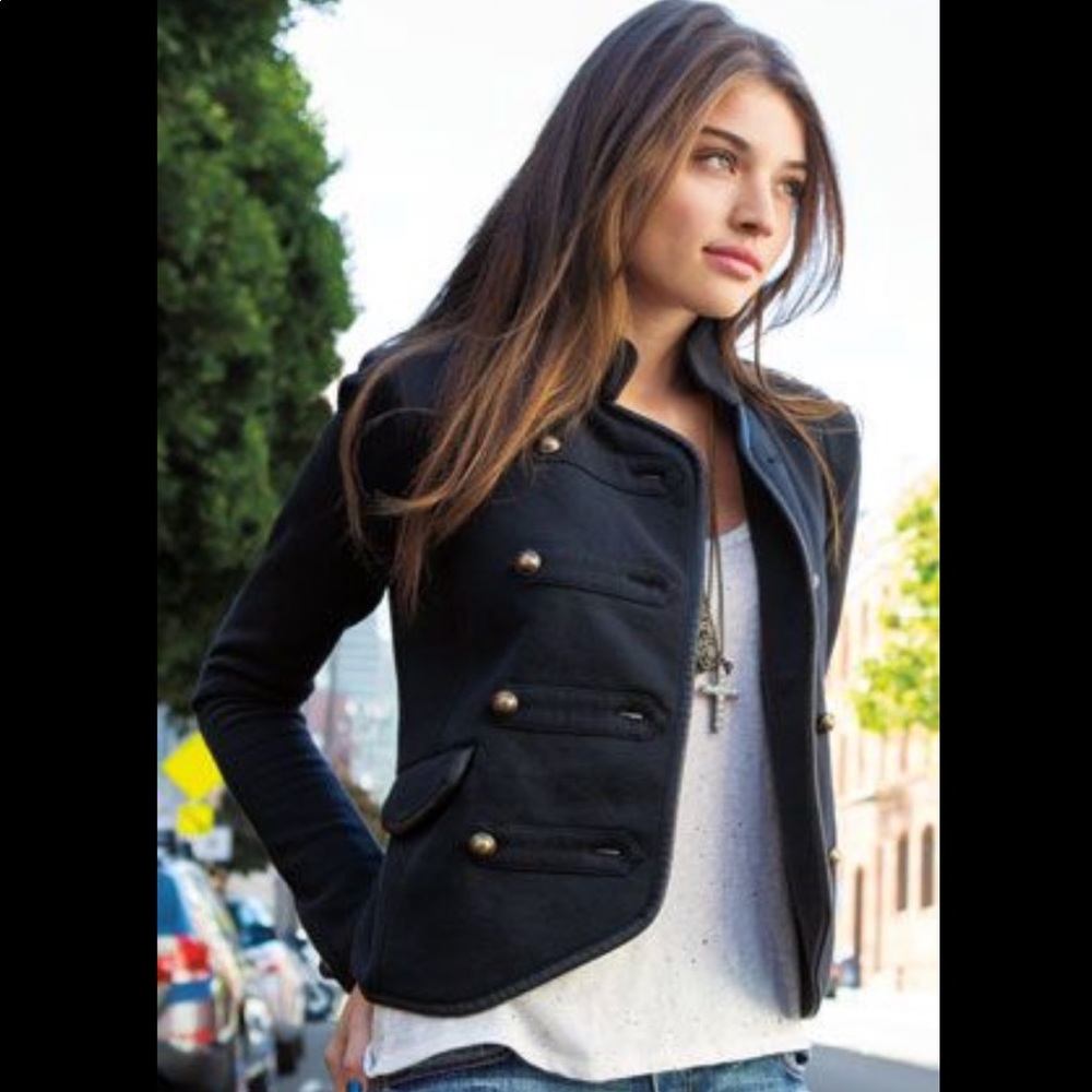 Aeropostale Military Double Breasted Jacket